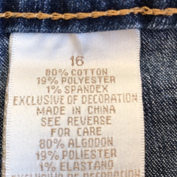 Phat Fashions Silver Label rolled capris with cat on back pocket, size 16 - Picture 11 of 12